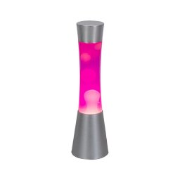 Rabalux 7030 - Candeeiro de lava MINKA 1xGY6,35/20W/230V rosa