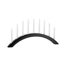 Markslöjd 705957 - Castiçal de Natal AVENTO 9xE10/3W/230V preto