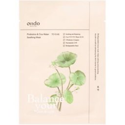 Ondo Beauty 36.5 Probiotics & Cica Water soothing mask 25 ml