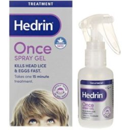 Hedrin Once Spray Gel
