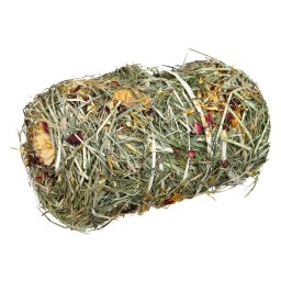 Trixie 200 g Bolas de feno com mistura de flores para pequenos animais