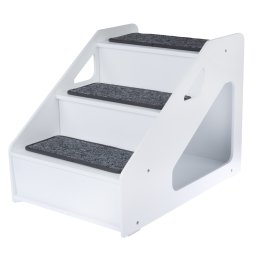 TIAKI EscadasCom esconderijo para cães e gatos 60 x 44 x 45 cm