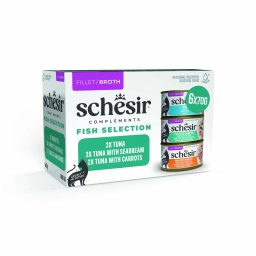 24x70g Complements caldo pack misto Schesir comida para gatos