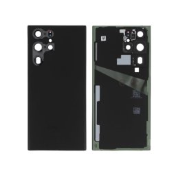 Tampa Traseira Samsung Galaxy S22 Ultra Preto Com Lentes