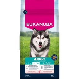 2x12kg Premium Nutrition Adult Large & Giant Breed Salmão Eukanuba cão
