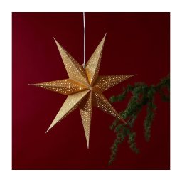 Eglo 410729 - Decoração de Natal BLINKA estrela dourada
