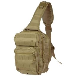 Mil-Tec mochila de um ombro ASSAULT PACK SM coyote 8l 14059105