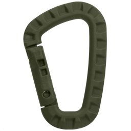 Mil-Tec MOSQUETÃO ABS oliva 2pcs. 15921001