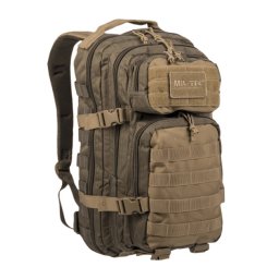 Mil-Tec US ASSAULT PACK SM RANGER mochila oliva/coyote 20l 14002102