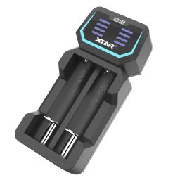 D2 XTAR D2 carregador inteligente para baterias Li-ion