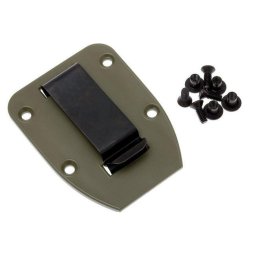 Placa de Clipe ESEE para Bainha Moldada para Série Modelos 3 & 4 ESEE-CLIP-PLATE 3/4-OD