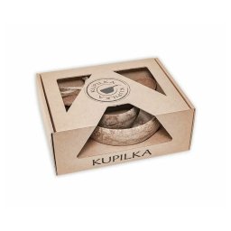 Kupilka CONJUNTO Junior Bowl 330ml, Kuksa 120ml, Spork 165 30336121B K33JSB