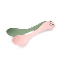 Light My Fire Spork original 2-pack verde areia/rosa empoeirado 2412411313