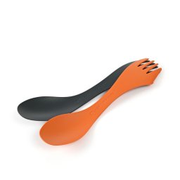 Light My Fire Spork médio 2-pack rustyorange/slatyblack 2412511513