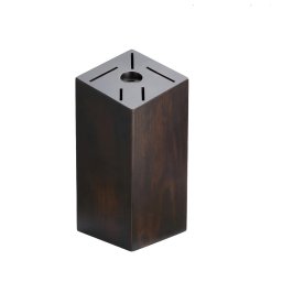 Suporte para facas XINZUO para B32 madeira de carvalho+caixa de papelão pintada de preto J6-B32