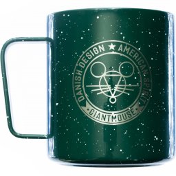 Giant Mouse GM Caneca de Acampamento Verde Salpicada / Design Dinamarquês Espírito Americano