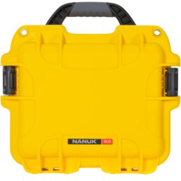 Estojo Nanuk 905 c/organizador de tampa - c/divisória - Amarelo - Estojo Pro Photo Kit 905S-060YL-0A