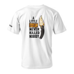 KNIFESTOCK T-Shirt M, Little Iscream, White