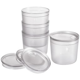 Light My Fire Tumbler with snap lid short 4-pack transparent 2479502915