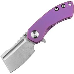 Kansept Mini Korvid Stonewashed CPM-S35VN Titânio Anodizado Roxo K3030A4