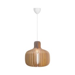 Nordlux - Lustre suspenso por cabo HAZO 1xE27/60W/230V, bege