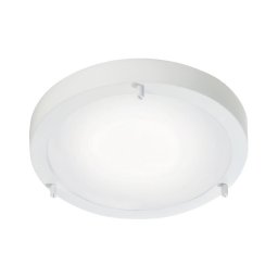 Nordlux - Candeeiro de tecto para casa de banho ANCONA 2xE27/40W/230V IP43 Ø31,5 cm branco