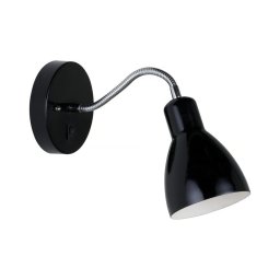 Nordlux - Aplique de parede CYCLONE 1xE14/15W/230V preto