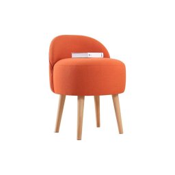 Pufe NIKI Ø 46 cm laranja