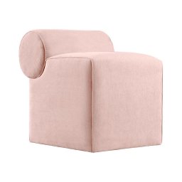 Pufe TIKI 47x45 cm rosa
