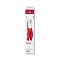 Victorinox - Conjunto de facas de cozinha para legumes SWISS CLASSIC 8 cm, 2 unidades, vermelho