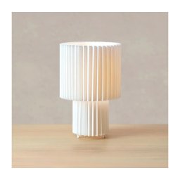 Markslöjd 108895 - Candeeiro de mesa CATIS 1xE27/60W/230V 32 cm branco