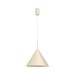 Lustre com cabo CAPITAL 1xGX53/15W/230V, diâmetro 32 cm, creme