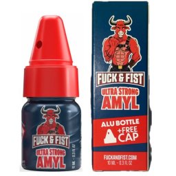 Fuck&Fist Ultra Strong Amyl Poppers 10ml com Adaptador