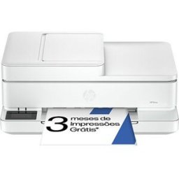HP Impressora Multifunções Envy 6530e Cores 10 ppm Wi-Fi Instant Ink - Branco