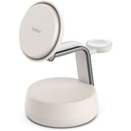 Belkin Base Carregamento 3 em 1 UltraCharge Pro - Branca