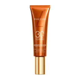 Lancaster Bases de Maquilhagem Infinite Bronze Protetor Solar Facial FPS30 Com Maquiagem MEDIUM