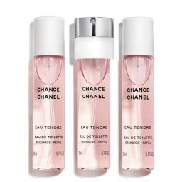 Chanel CHANCE EAU TENDRE Conjunto de refil Twist And Spray – Eau De Toilette - 20 ML Eau de toilette Perfumes Mulher