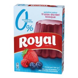 Gelatina Royal ZERO SUGAR Frutos do Bosque - 31g