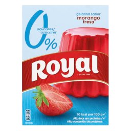 Gelatina Royal ZERO SUGAR Morango - 31g