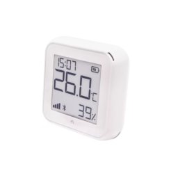 Monitorizador Ambiental de Temperatura e Humidade com WiFi e Display Shelly H&T Gen3 Branco