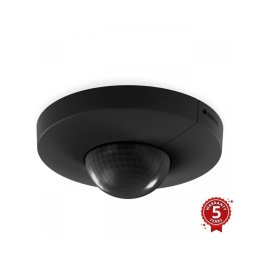 Steinel 068592 - Sensor de movimento IS 3360 40m V3 KNX redondo preto