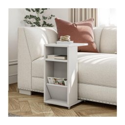 Mesa de apoio FILINTA 63x40 cm branco