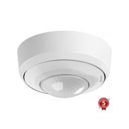 Steinel 087791 - Sensor de movimento exterior MD-8 ECO COM1 360° IP54 branco