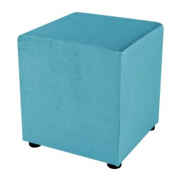 Pufe SIX 40x40 cm azul