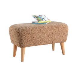 Pufe PIXI 32 x 61 cm, castanho