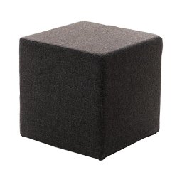 Pufe CUBI 40x40 cm castanho escuro