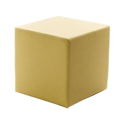 Pufe CUBI 40x40 cm amarelo