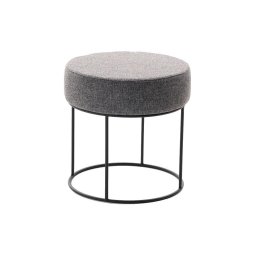 Pufe RELO, Ø 40 cm, antracite