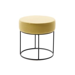 Pufe RELO Ø 40 cm amarelo