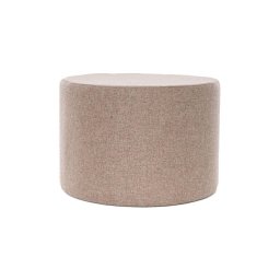 Pufe RABO, diâmetro 58 cm, castanho